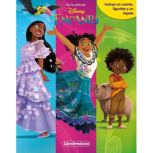 Encanto: Libroaventuras (incluye Un Cuento, Figuritas Y Un Tapete), De Walt Disney Company. Editorial Libros Disney En Español