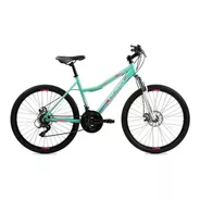 Mountain Bike Femenina Olmo Flash 265 18  18v Frenos De Disco Mecánico Cambios Shimano Tourney Tz500 Color Verde/rosa  