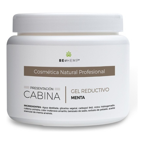  Gel Reductor De Grasa Y Reafirmante De Menta 500 G Beohemp