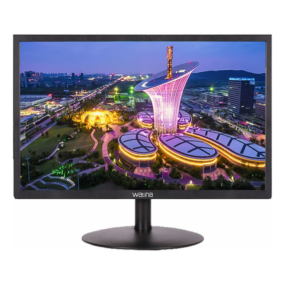 Monitor Watina 19'' Ae-led19 1920x1080 Pantalla Computadora Color Negro