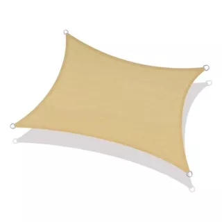 Malla Sombreadora Toldo Vela Cuadrada 3x3   Hdpe Beige