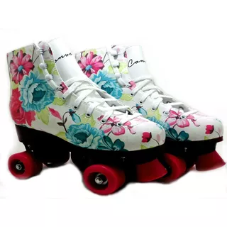 Patins Tradicional Roller Have Fun Floral - Convoy