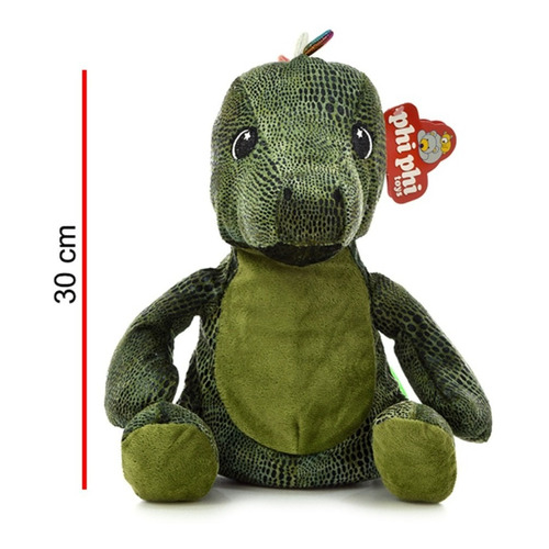 Mochila Dinosaurio Peluche Phi Phi Toys 8154