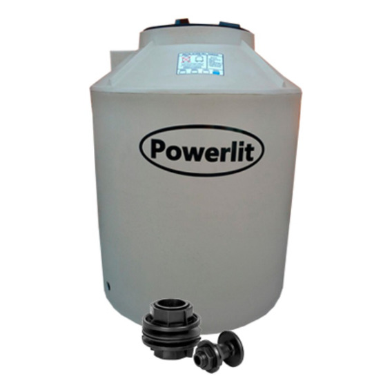 Tanque de agua Powerlit Tricapa vertical polietileno 1000L de 132 cm x 105 cm