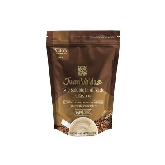 Café Liofilizado Juan Valdez 250 G - g a $167