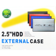 Case Hd Externo 2.5 Notebook Usb 2.0 Ps4 Xbox Pc Linux A@