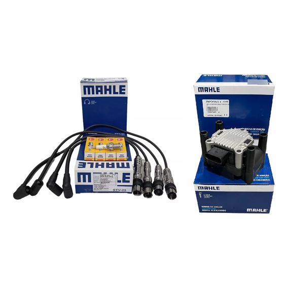 Juego Cables + Bobina Mahle + Bujias Ngk Bkr6e Gol 1.4 8v