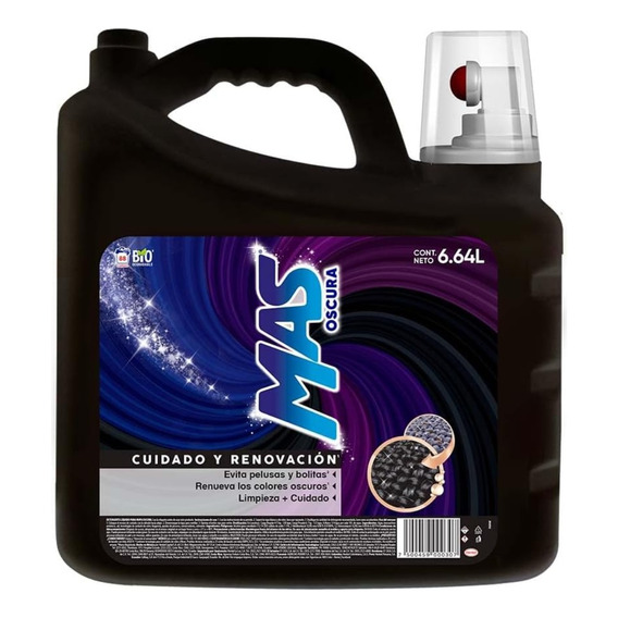 Detergente Líquido MAS Oscura 6.64L