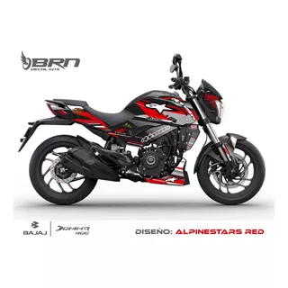 Kit De Calcos Gráfica Bajaj Dominar 400 Bodykit Completo