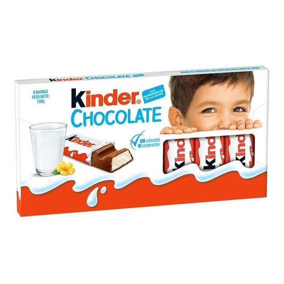 Kinder Barra Economic Pack X8