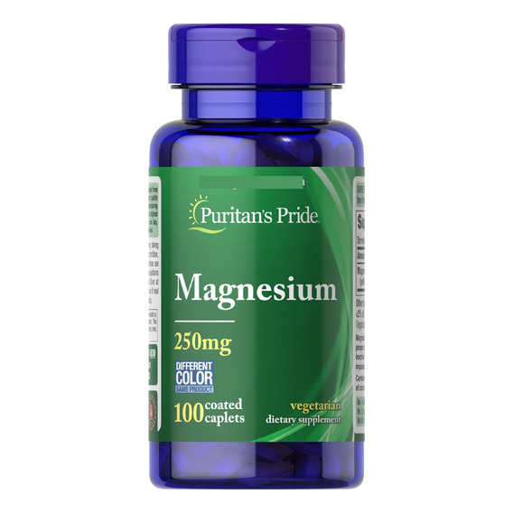 Magnesio 250mg 100 Tabletas Puritans Pride / Yoursups