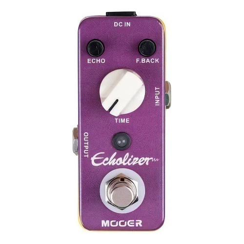 Mooer Echolizer Pedal De Efecto Analog Delay Para Guitarra Color Violeta