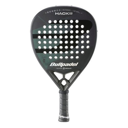 Paleta Padel Bullpadel Hack 03 Cmf 2023 Comfort Color Negro