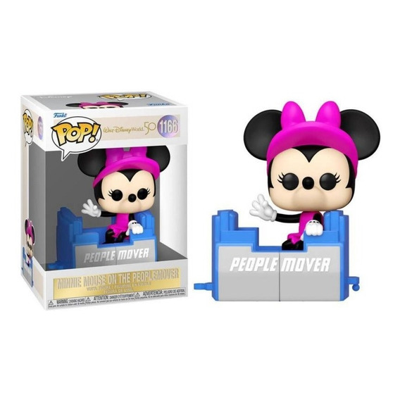 Funko Pop Disney Wdw 50 Minnie On Peoplemover 1166