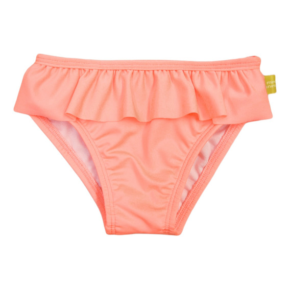 Bombacha De Baño Uv Mini Anima Malla Bebe Kids Salmon Fluo