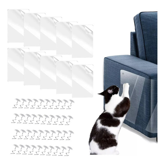 Protector Antirrasguños De Gato Para Muebles, 10 Piezas