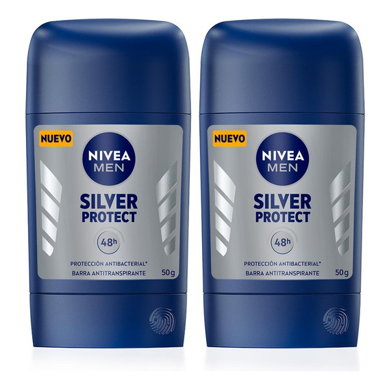 Nivea Men Desodorante Hombre Silver Barr - g a $261