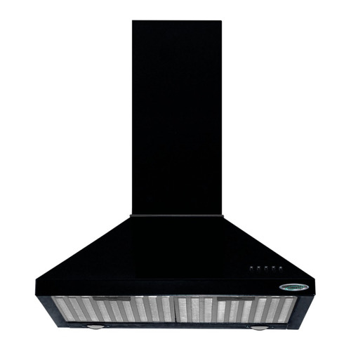 Extractor purificador de cocina Maraldi Cucinela ac. inox. de pared 500mm x 250mm x 500mm negro 220V