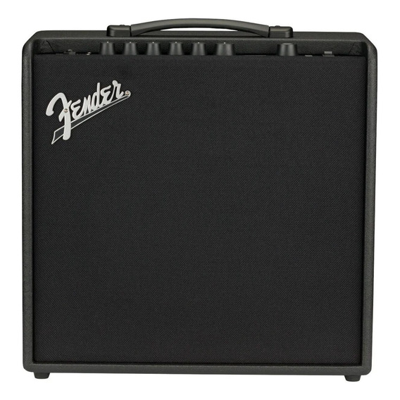 Amplificador Fender Mustang Series LT50 Valvular para guitarra de 50W color negro 110V/220V