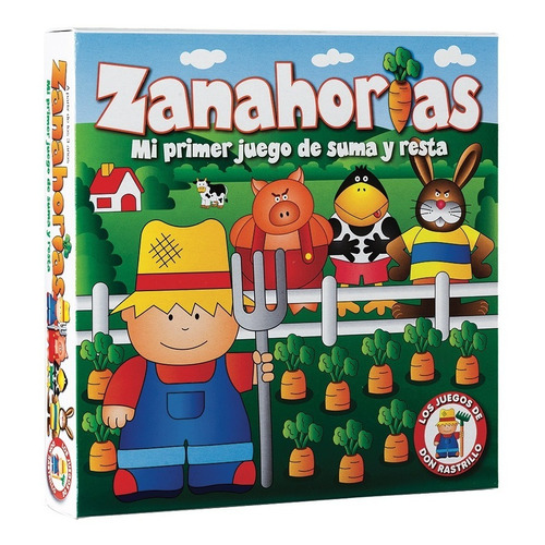 Juego Zanahorias Ruibal Línea Don Rastrillo Juego de Suma y Resta