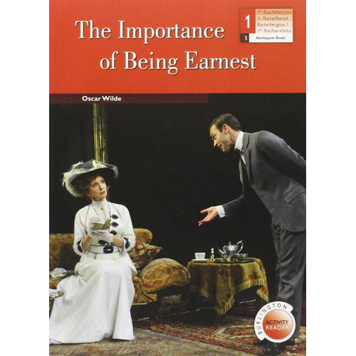 Importance Of Being Earnest. 1ºbachillerato. Reader, De Vv.aa. Editorial Burlington, Tapa Blanda En Inglés, 2015