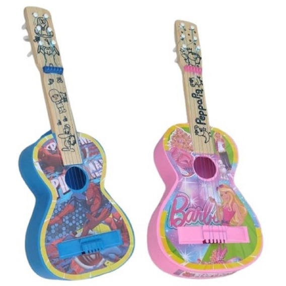 Guitarra Infantil Niño Niña Personajes Animados / Envío Full