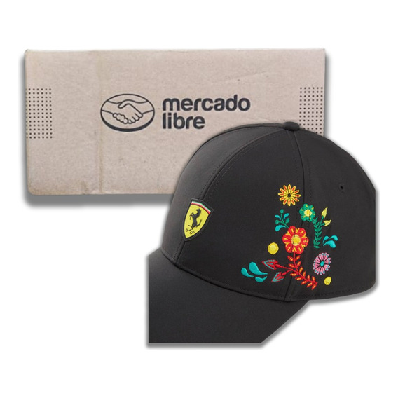 Gorra F1 Scuderia Ferrari Puma Gp Gran Premio De México 2023