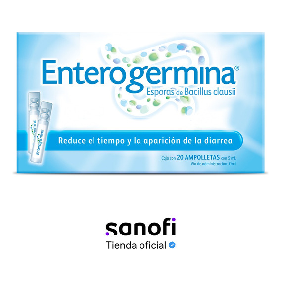 20 Ampolletas De Probioticos Enterogermina Suspensión De 5ml