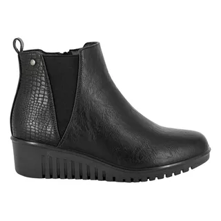 Botin Platte Negro Passer