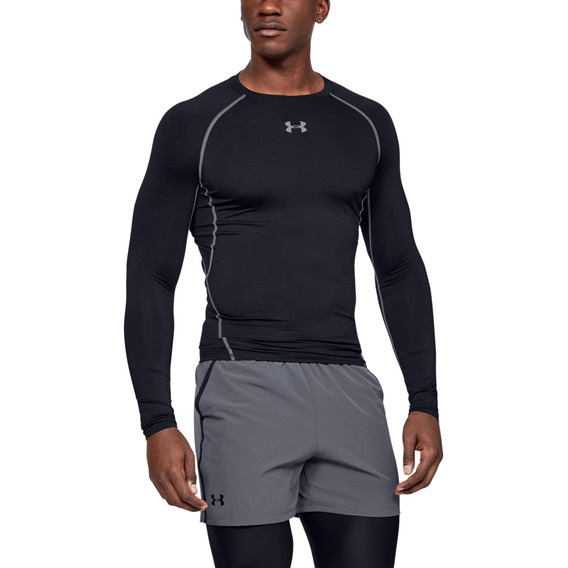 Polera Ua Hg Armour Negro Hombre Negro Under Armour