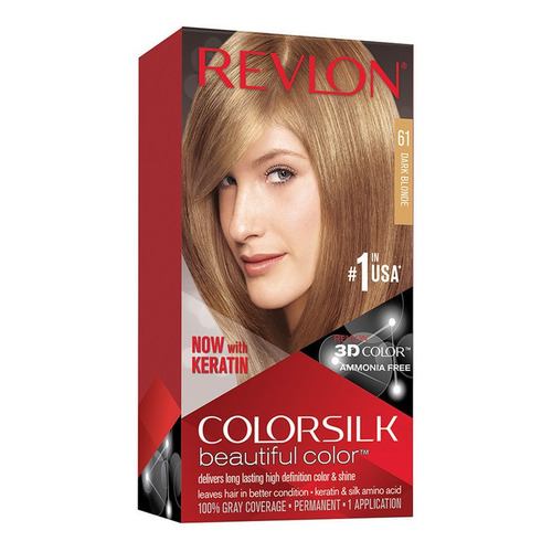 Tinte Cabello Colorsilk Beautiful Colorkeratina Rubio Oscuro