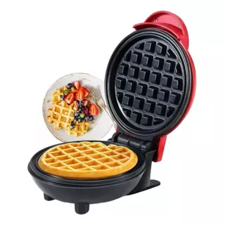 Máquina De Fazer Waffle Grill Panqueca Elétrica 110v Mini