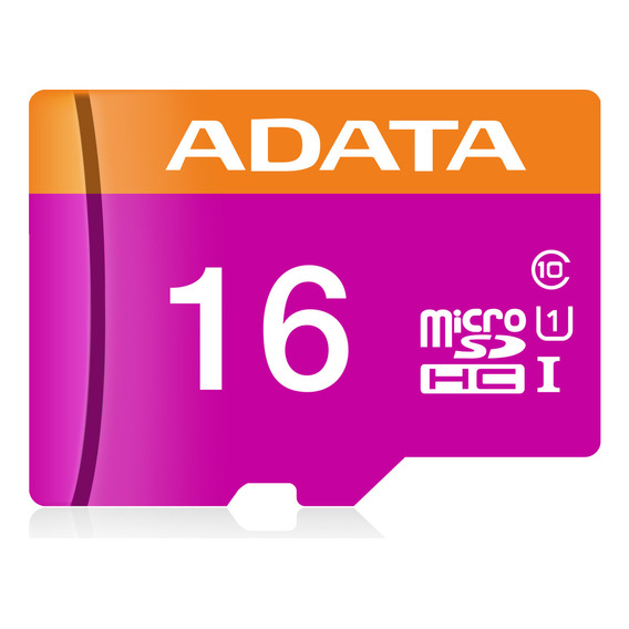 Tarjeta de memoria Adata AUSDH16GUICL10-RA1  Premier con adaptador SD 16GB