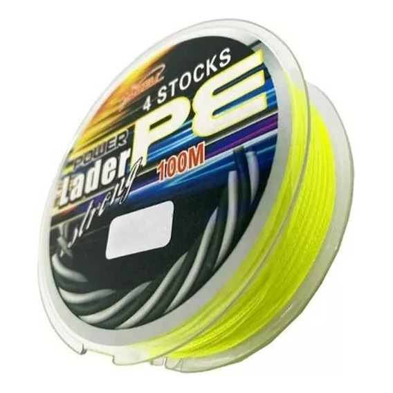 Multifilamento Pesca 0.45 Mm 4 Hebras 33 Kg Yudeli 601650