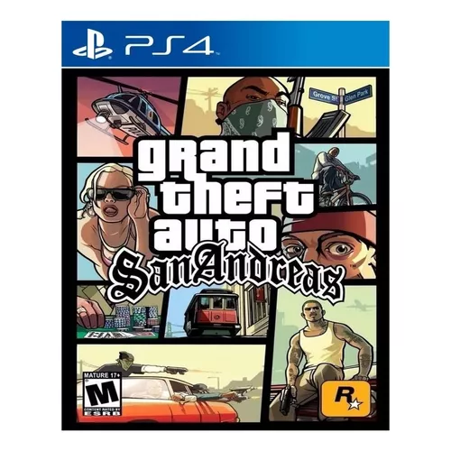 Grand Theft Auto: San Andreas Standard Edition Rockstar Games PS4