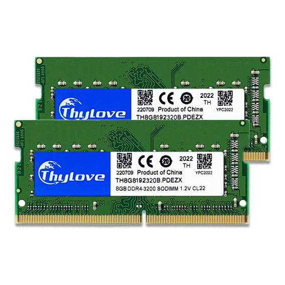 Memoria Ddr4 Sodimm 16gb(2 X 8 Gb) 3200mhz Pc4-25600s Ram