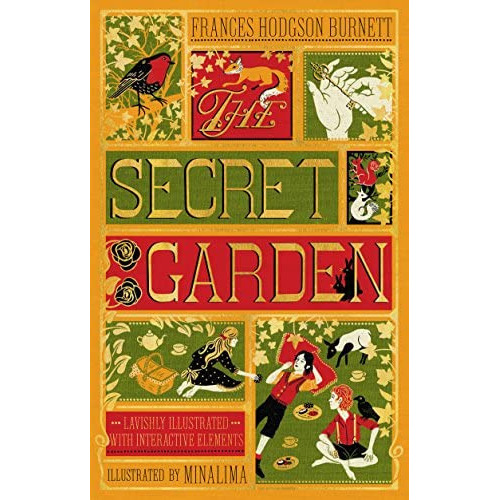 The Secret Garden (minalima Edition) (illustrated With Interactive Elements), De Burnett, Frances Hodgson. Editorial Harper, Tapa Blanda En Inglés