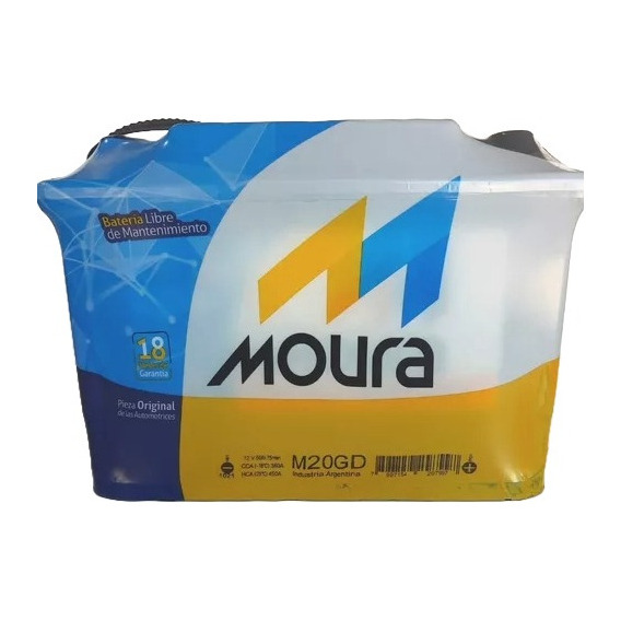 Bateria Moura Original 12x65 Reforzada Envio Gratis A Todo El Pais M20gd 18 Meses De Garantia 