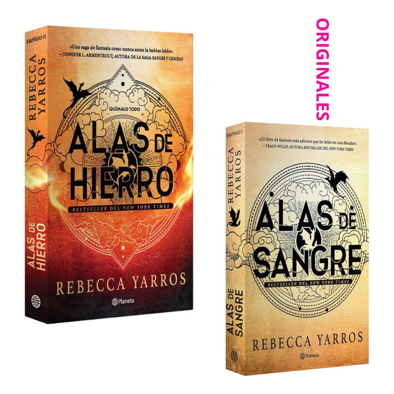  Alas De Hierro 2 + Alas De Sangre: 1  Paq 2  Originales