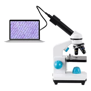 Microscopio Educacional Biologico Camera Hd 2000x Usb Led