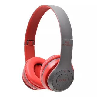 Auriculares Inalámbricos Myp P47 Rojo