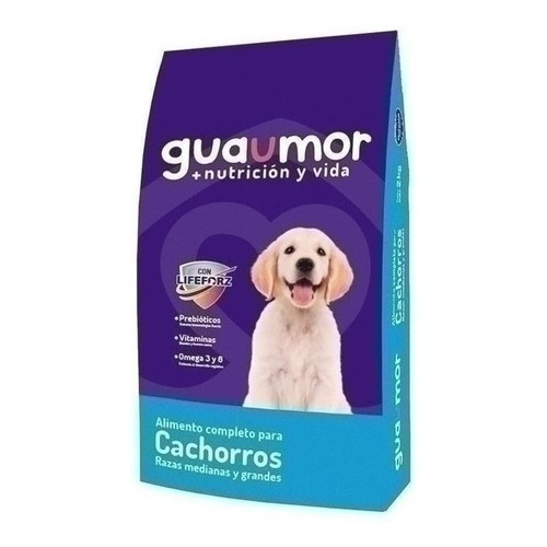 Guaumor Cachorros Razas Medianas Y Grandes - 25 Kg