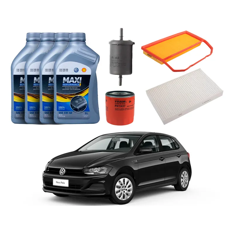 Kit Revisao Volkswagen Polo 1.0 Mpi Aspirado 2017 A 2022