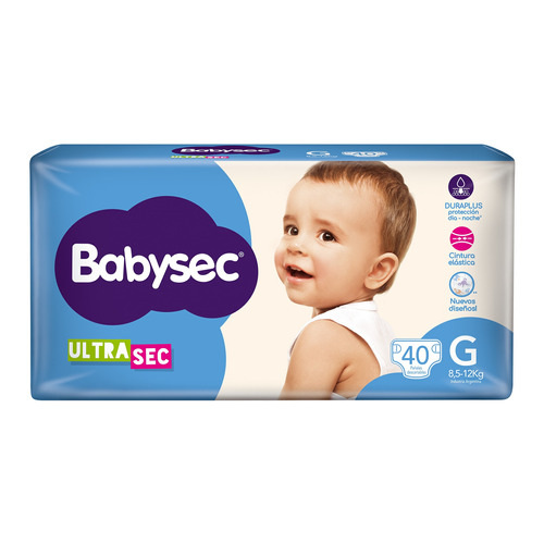 Babysec Ultrasec Hiper Pack - 40 - G - Sin género