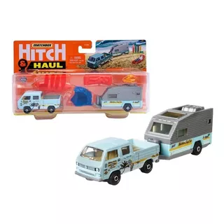 Matchbox Volkswagen Transporter + Trailer Accesorios Mattel