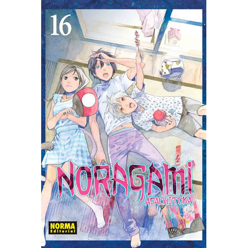 Noragami 16, De Adachitoka. Serie Noragami, Vol. 16. Editorial Norma Comics, Tapa Blanda En Español