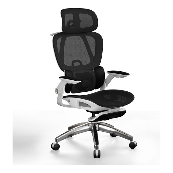 Silla De Oficina Ergonómica Ejecutiva Base Metal Cómodo Ouo