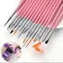 Kit de brochas decorativas para extensiones de uñas y manicura (15)