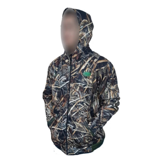 Campera Con Capucha Camo 3 Camuflada Outdoor Caza