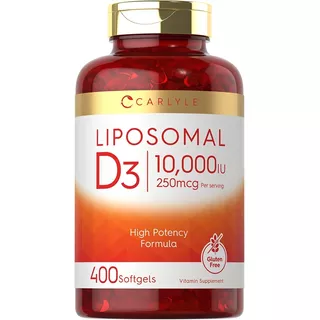 Liposomal Vitamina D3 10000 Iu